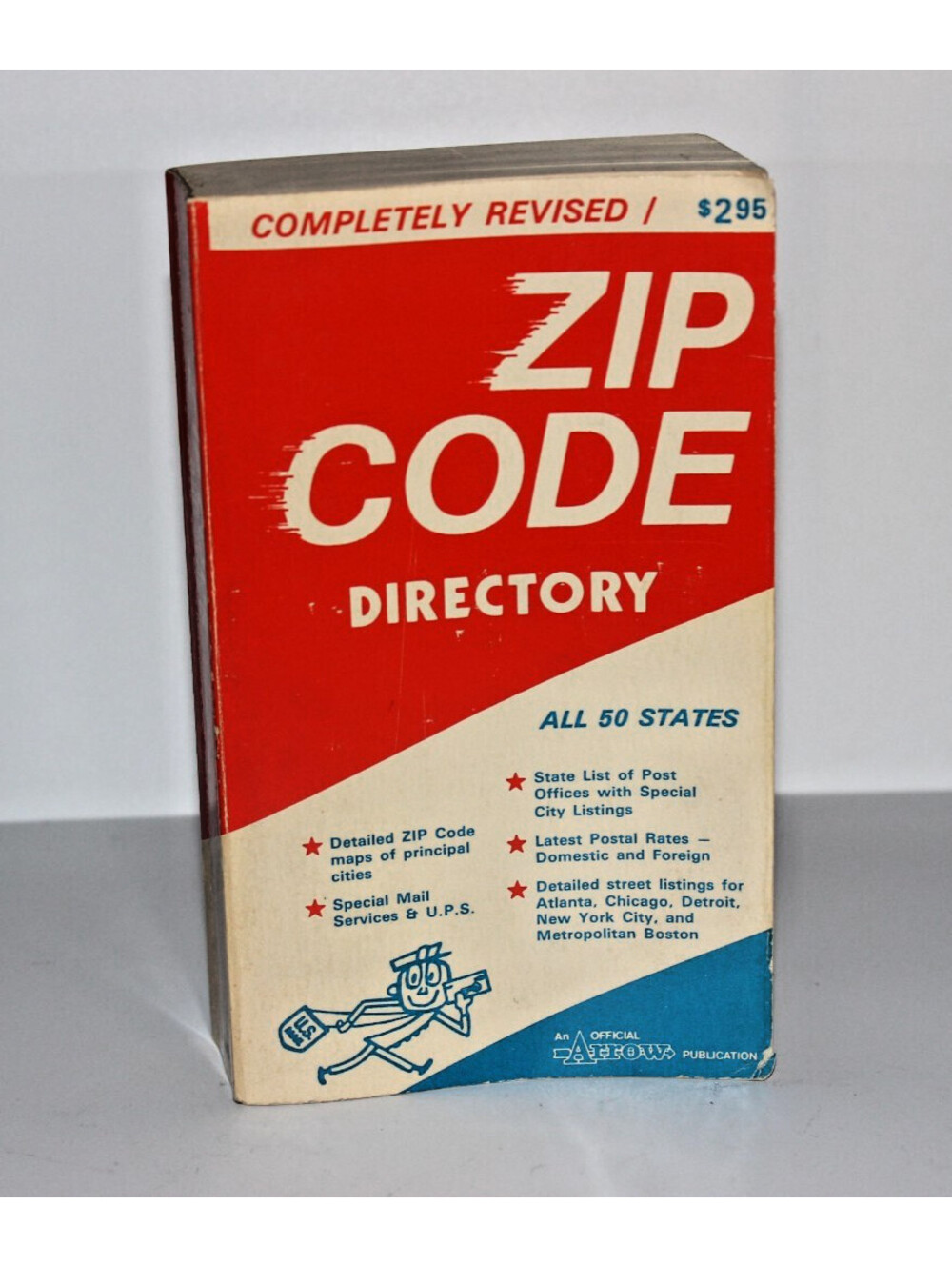 Vintage 1976 Arrow ZIP Code Directory All 50 States Paperback 4th Edition